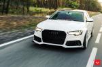 Audi S6 Sedan on Vossen Wheels (CV3R) 2017 года